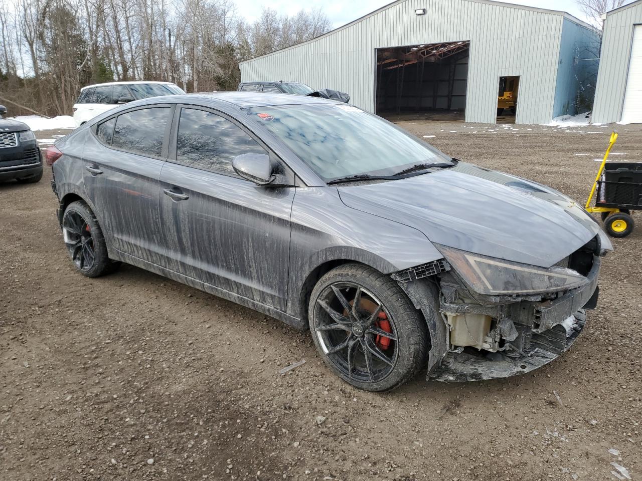 2019 HYUNDAI Elantra VIN KMHD74LF5KU788897 photo 4