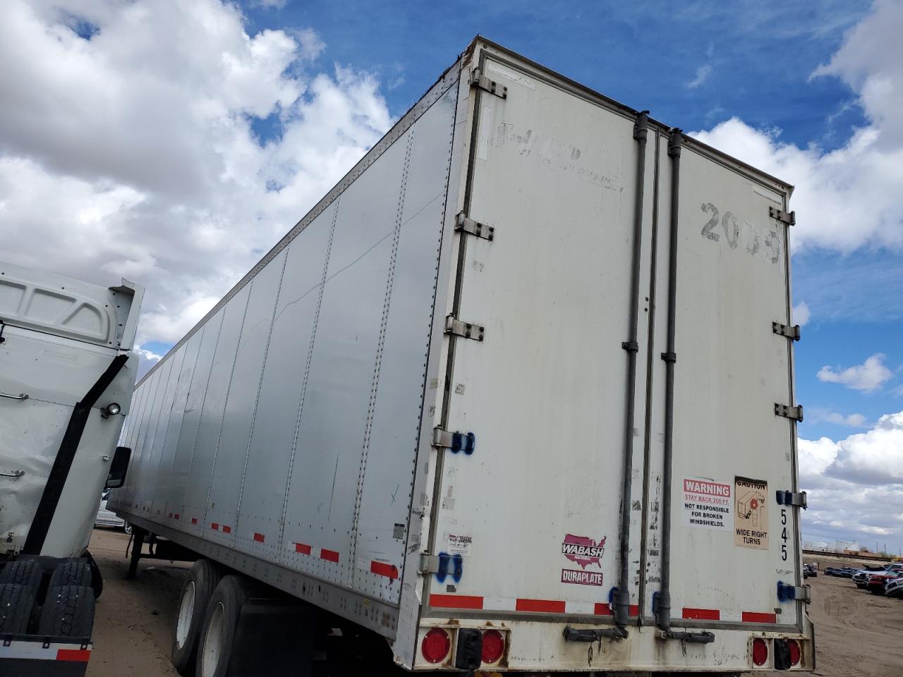 2013 WABASH DRY VAN VIN 1JJV532D8DL761914 photo 3