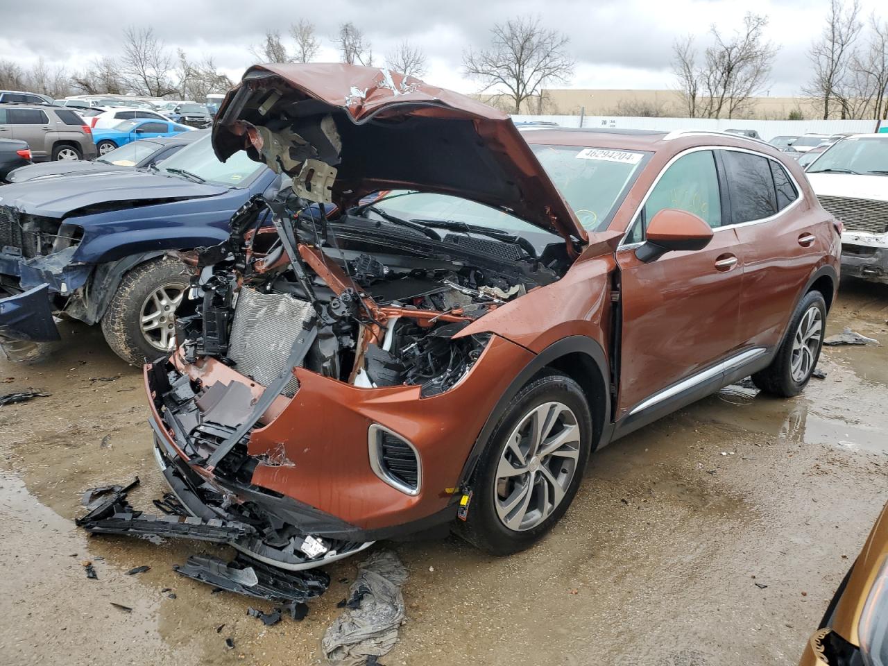 2021 BUICK Envision VIN LRBFZNR43MD149437 photo 1