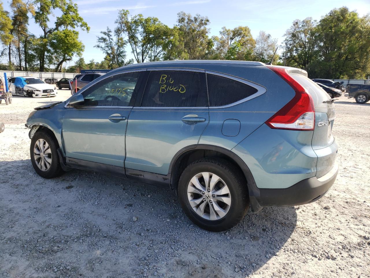 2014 HONDA Cr-v VIN 2HKRM3H74EH524311 photo 2