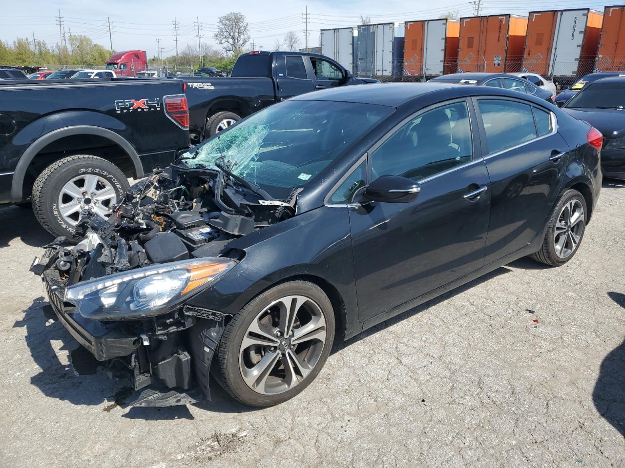 2015 KIA Forte VIN KNAFX4A86F5296412 photo 1