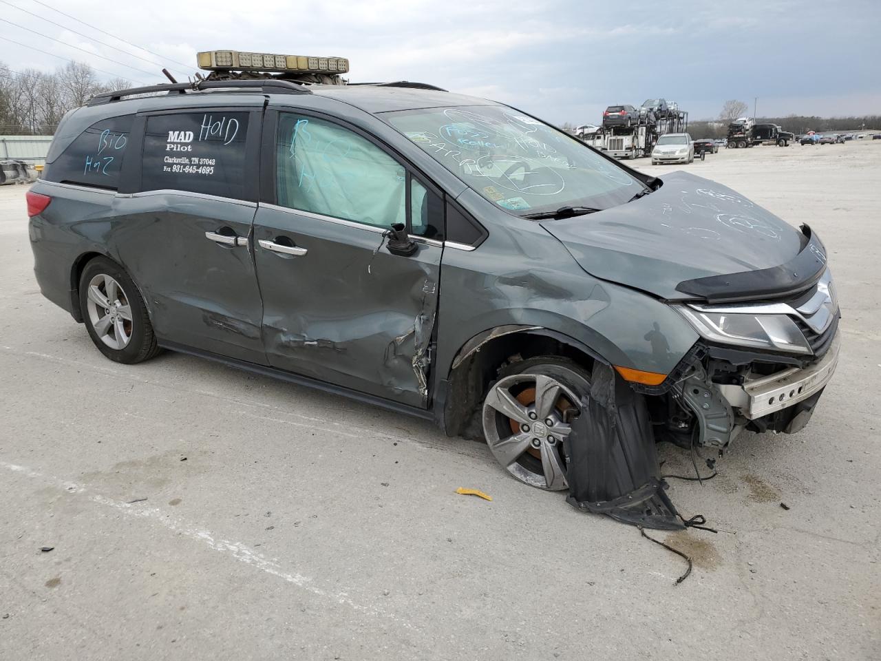 2018 Honda Odyssey ex VIN 5FNRL6H56JB078366 photo 4