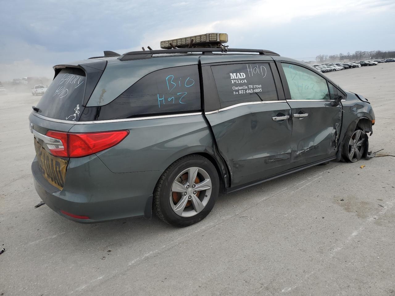 2018 Honda Odyssey ex VIN 5FNRL6H56JB078366 photo 3