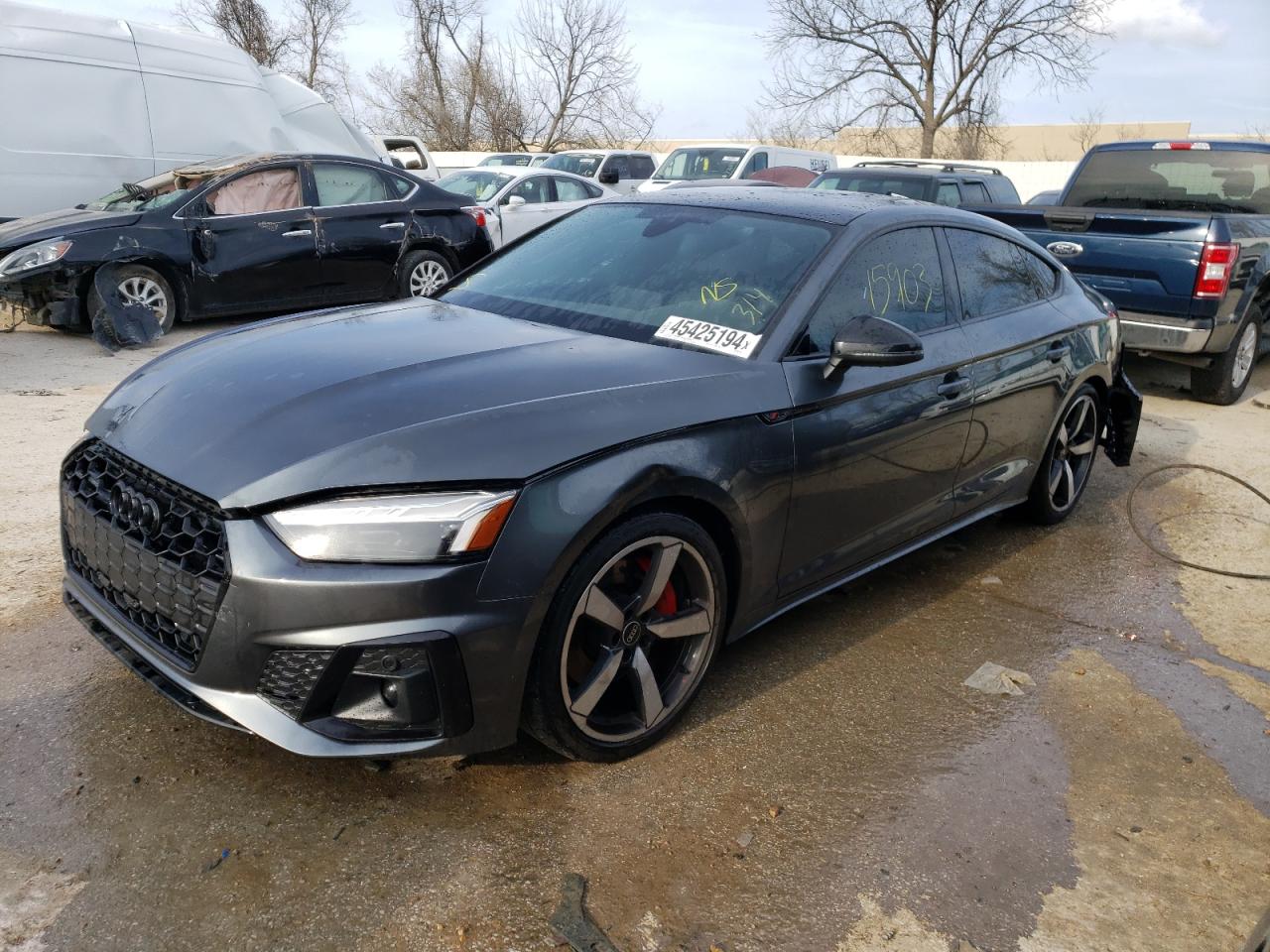 2022 Audi A5 VIN WAUFACF56NA027259 photo 1