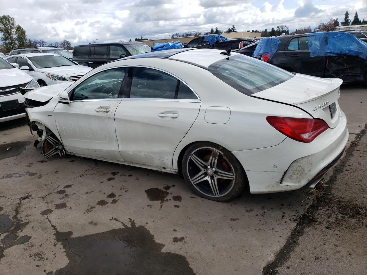 2016 MERCEDES-BENZ Cla-class VIN WDDSJ4GB5GN390133 photo 2