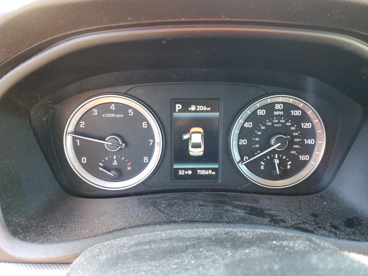 2018 HYUNDAI Sonata VIN 5NPE34AF8JH665109 photo 9