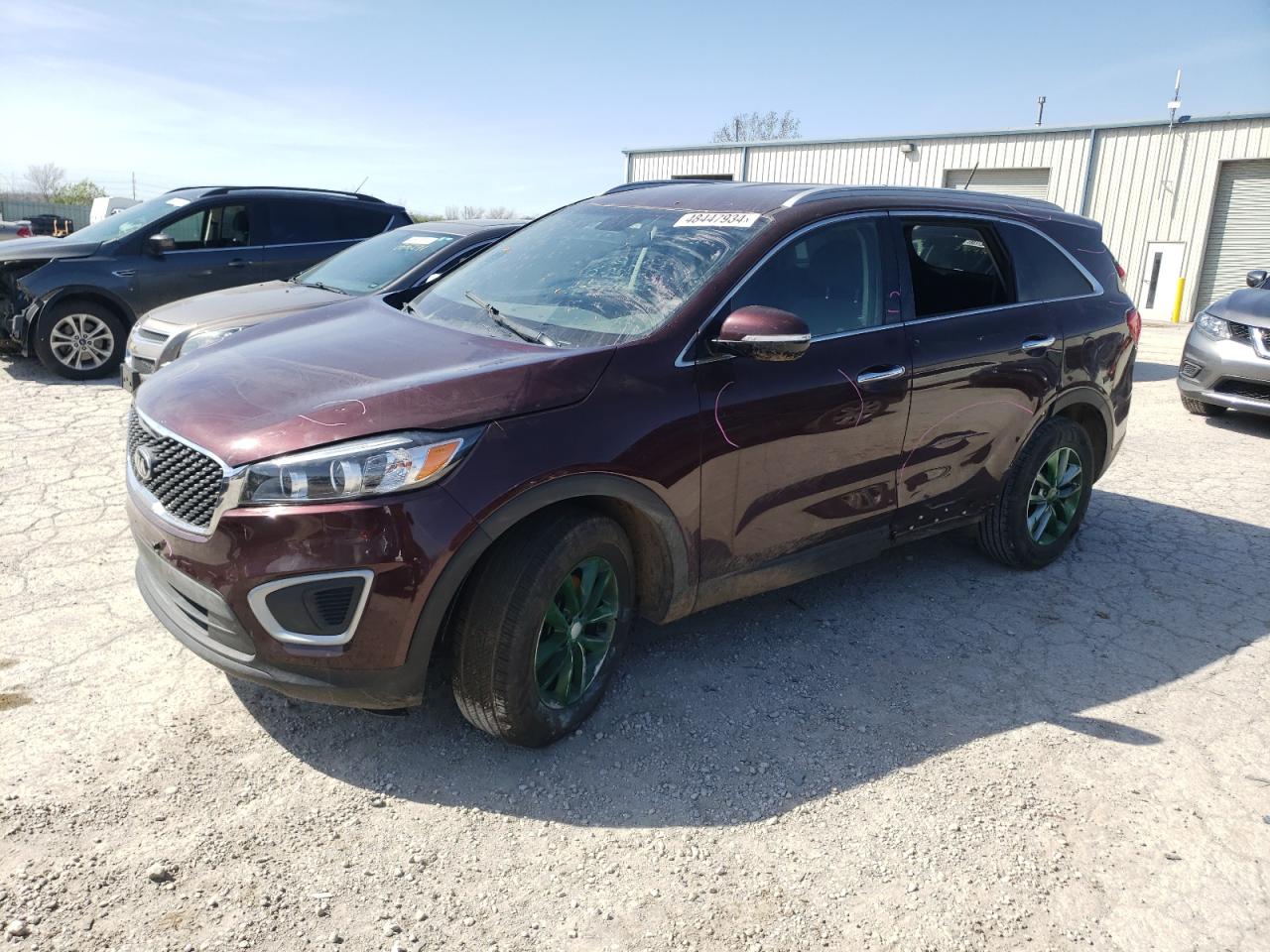 2018 Kia Sorento VIN 5XYPG4A58JG394628 photo 1