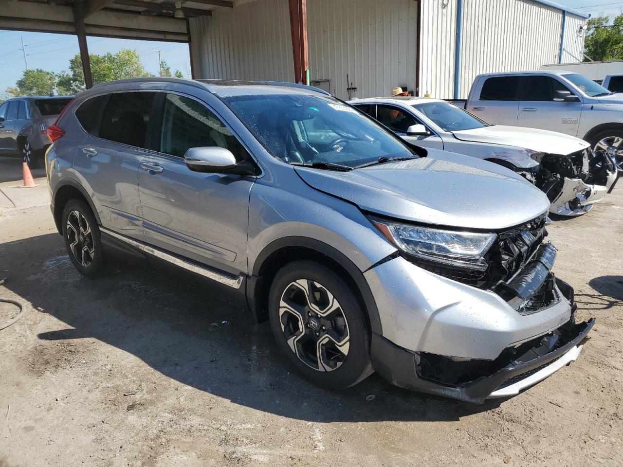2017 HONDA Cr-v VIN 2HKRW2H9XHH610071 photo 4