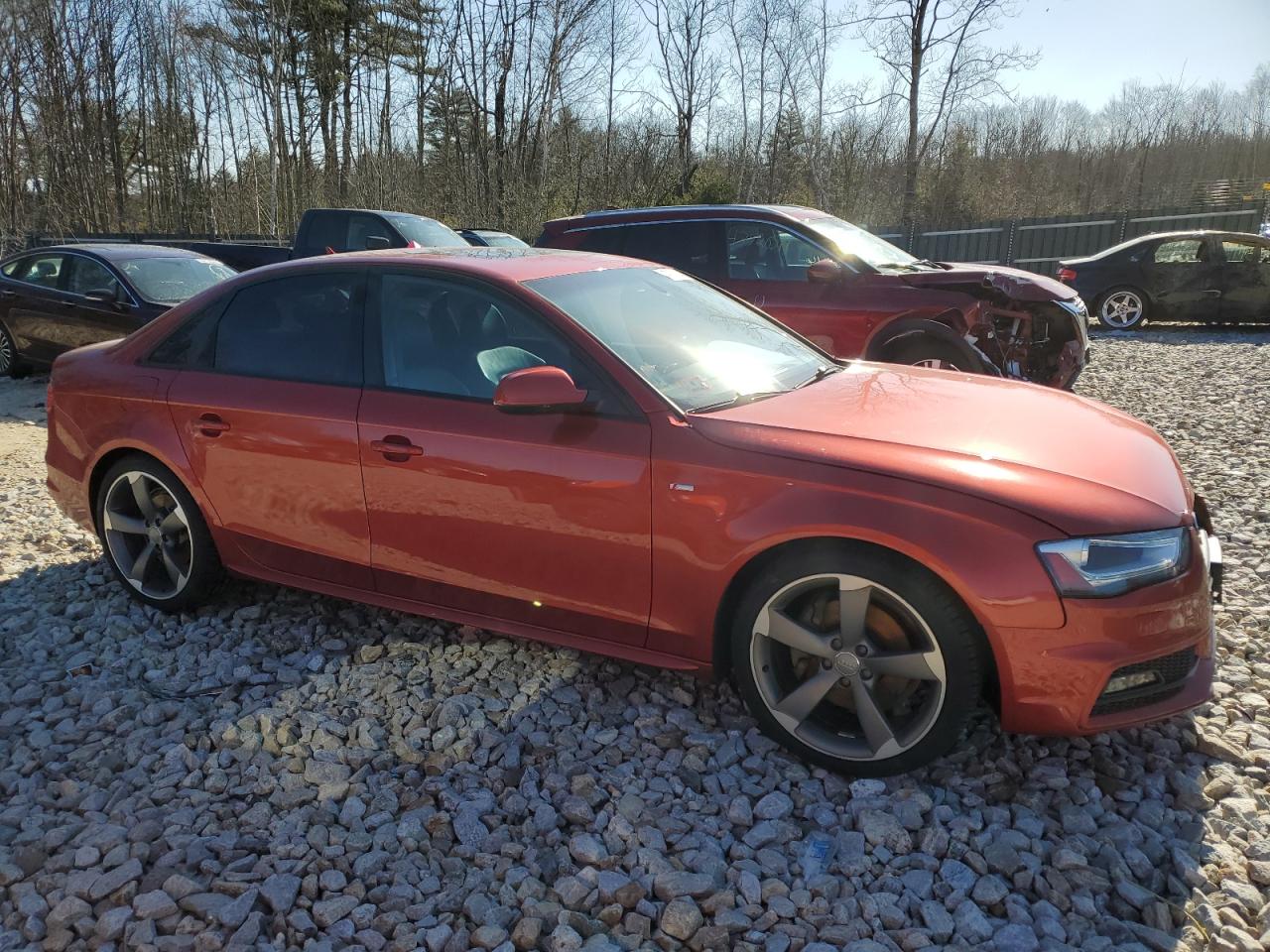 2015 AUDI A4 VIN WAUHFAFL9FN007692 photo 4