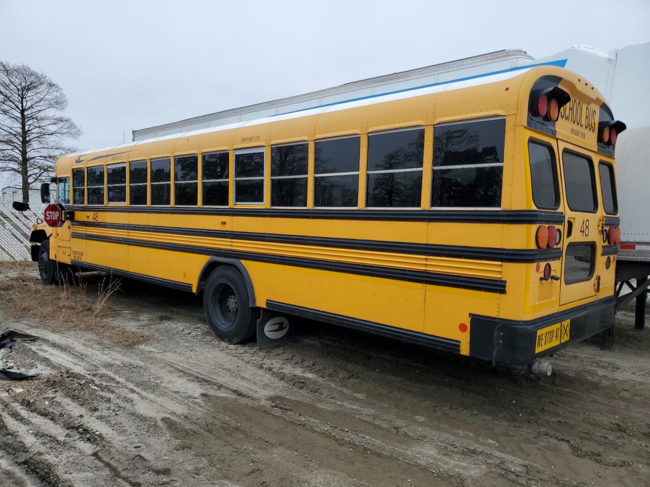 2014 BLUE School bus VIN 1BAKGCPA7EF302730 photo 3