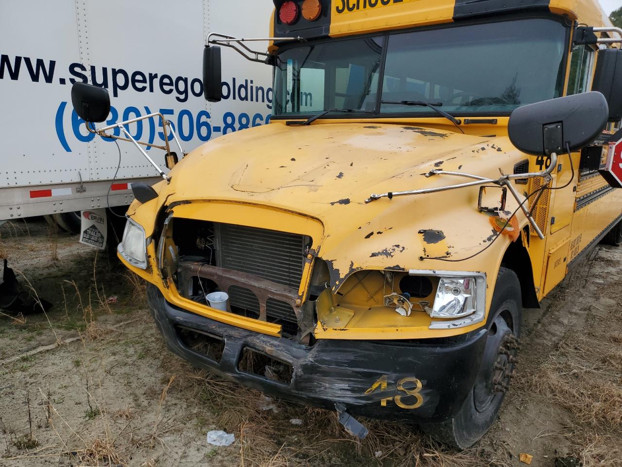 2014 BLUE School bus VIN 1BAKGCPA7EF302730 photo 9