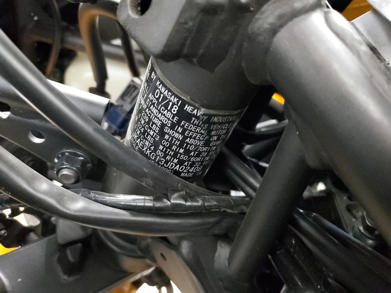 2018 KAWASAKI EX400 VIN JKAEXKG13JDA02408 photo 9