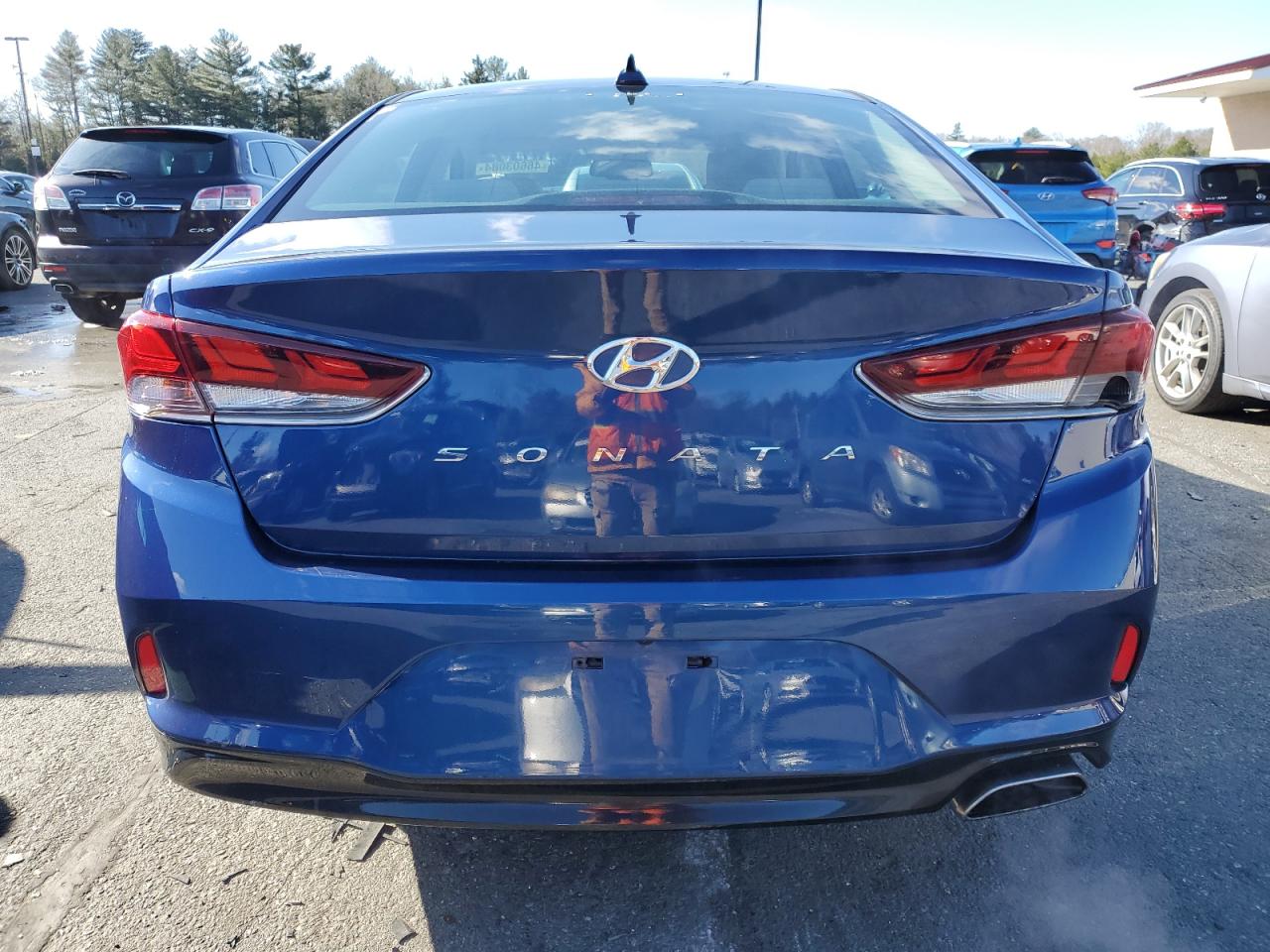 2018 HYUNDAI Sonata VIN 5NPE34AF8JH665109 photo 6