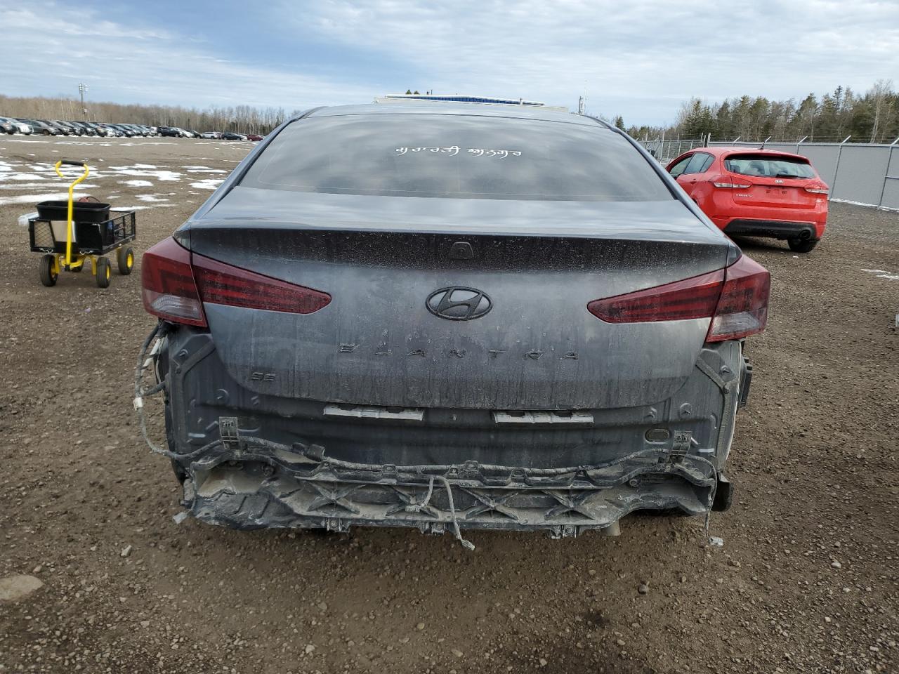 2019 HYUNDAI Elantra VIN KMHD74LF5KU788897 photo 6