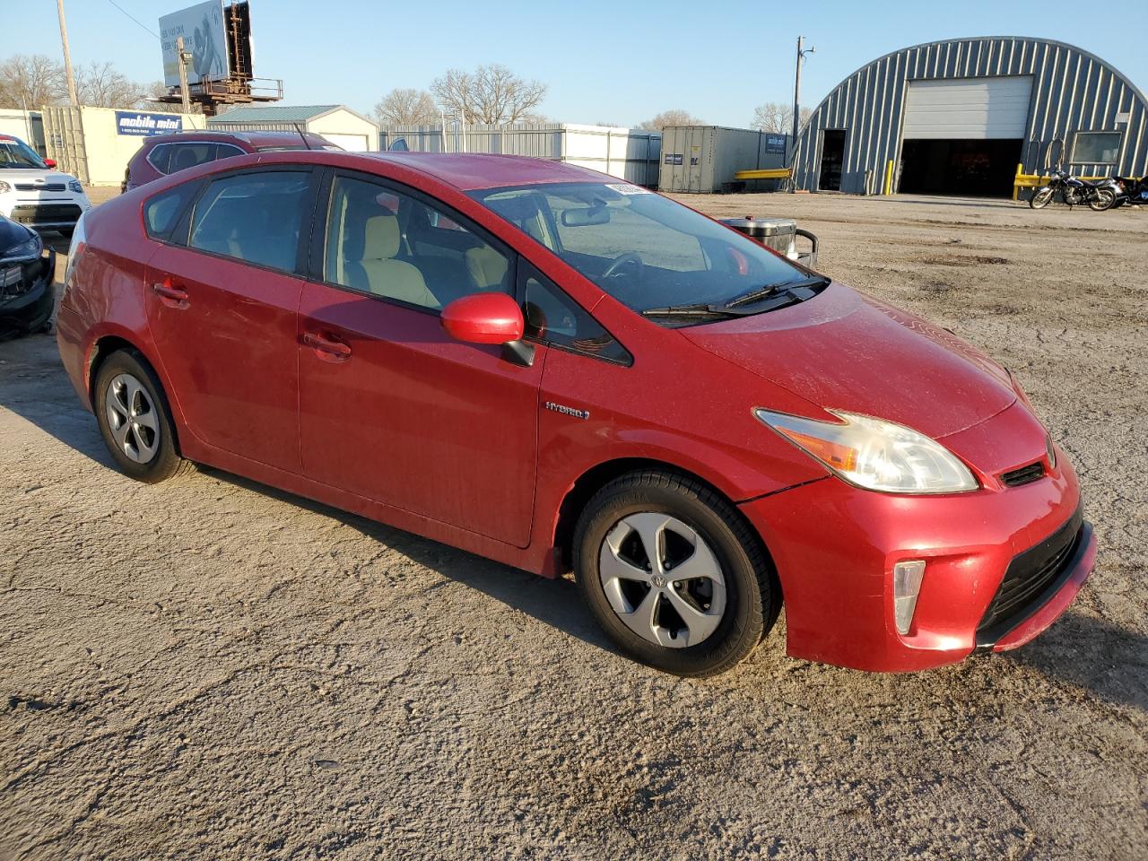 2014 TOYOTA Prius VIN JTDKN3DU4E0365393 photo 4