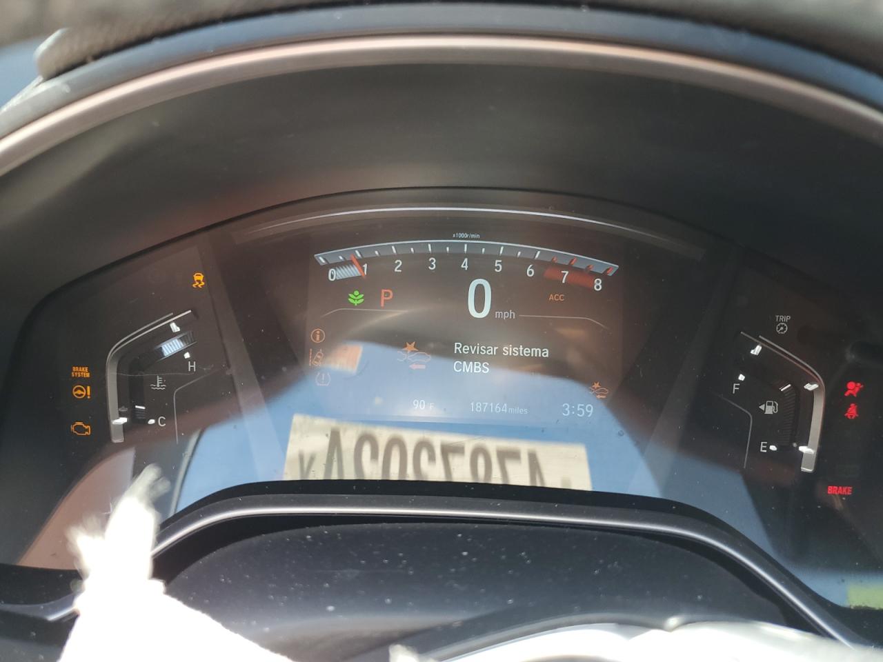 2017 HONDA Cr-v VIN 2HKRW2H9XHH610071 photo 9