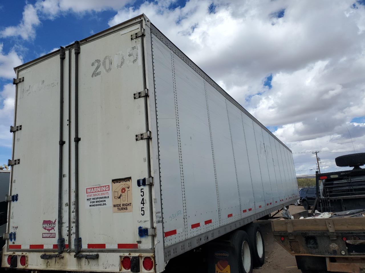 2013 WABASH DRY VAN VIN 1JJV532D8DL761914 photo 4