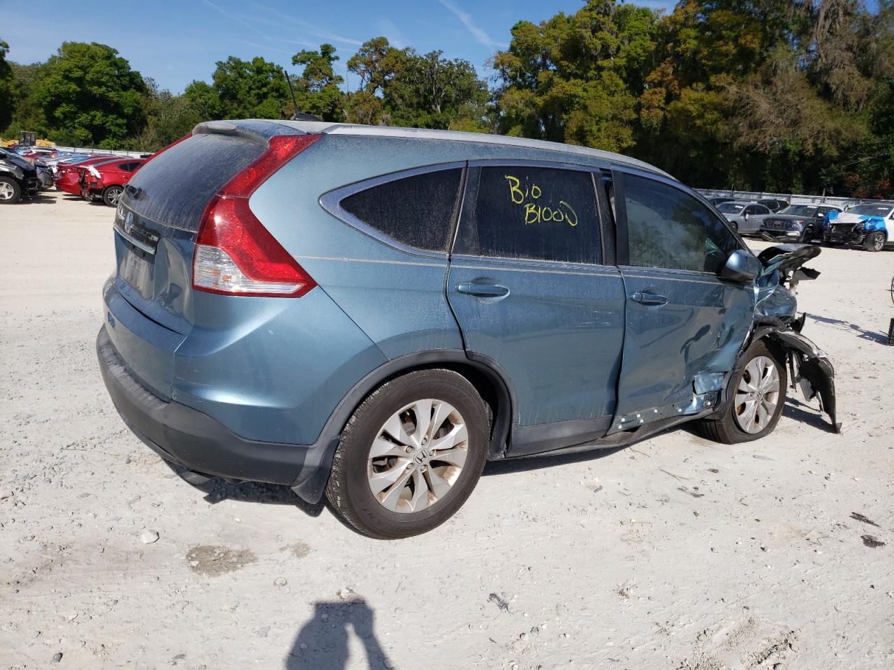 2014 HONDA Cr-v VIN 2HKRM3H74EH524311 photo 3
