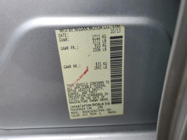 2013 NISSAN Sentra VIN 1N4AB7AP5DN906436 photo 12