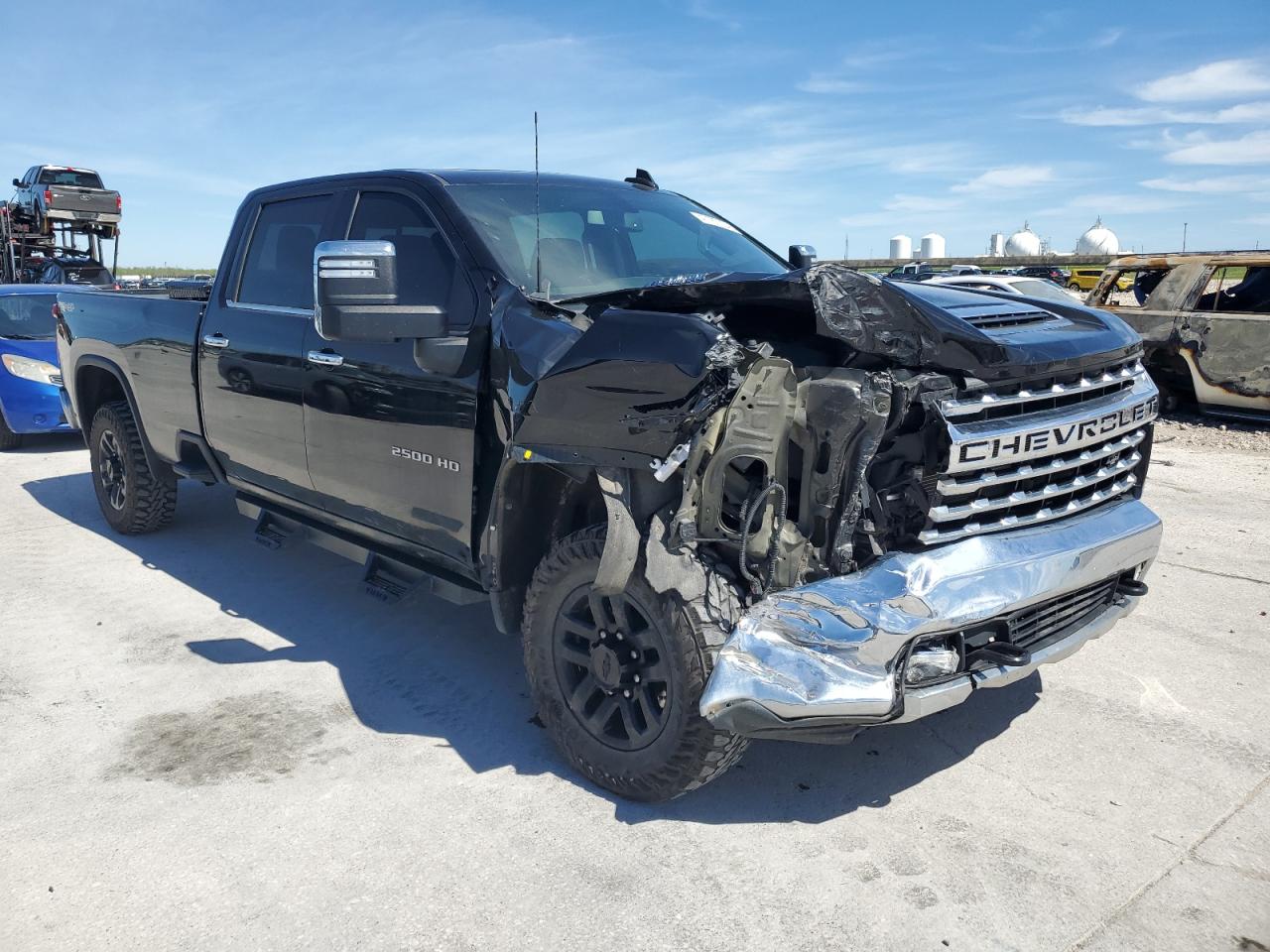 2021 CHEVROLET Silverado VIN 1GC4YPEY9MF295815 photo 4