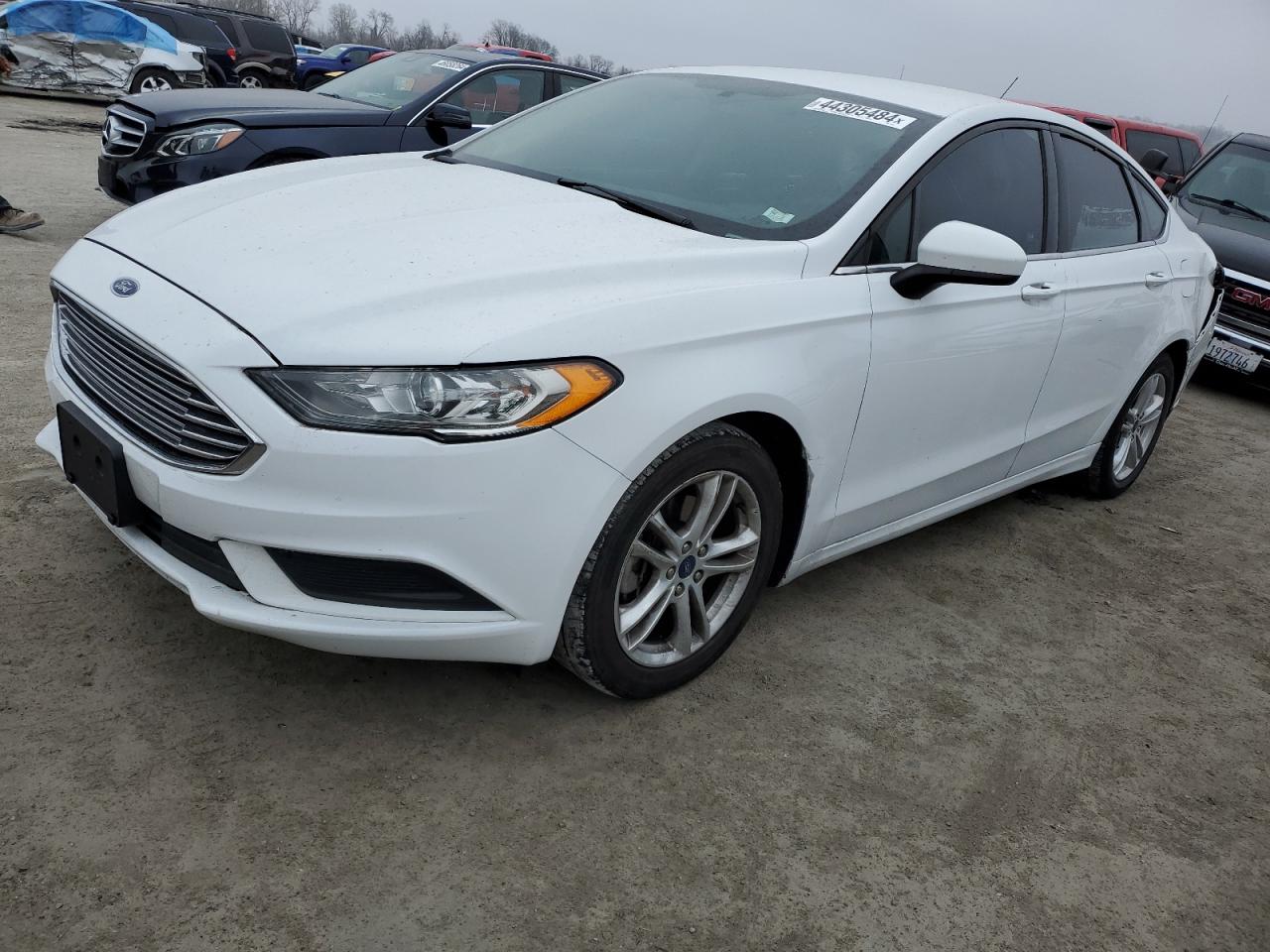 2018 Ford Fusion VIN 3FA6P0H71JR133624 photo 1