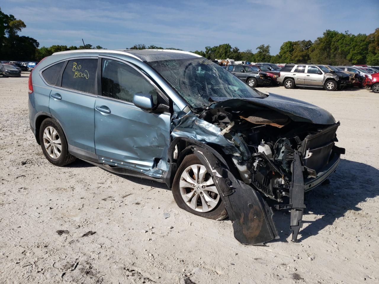 2014 HONDA Cr-v VIN 2HKRM3H74EH524311 photo 4