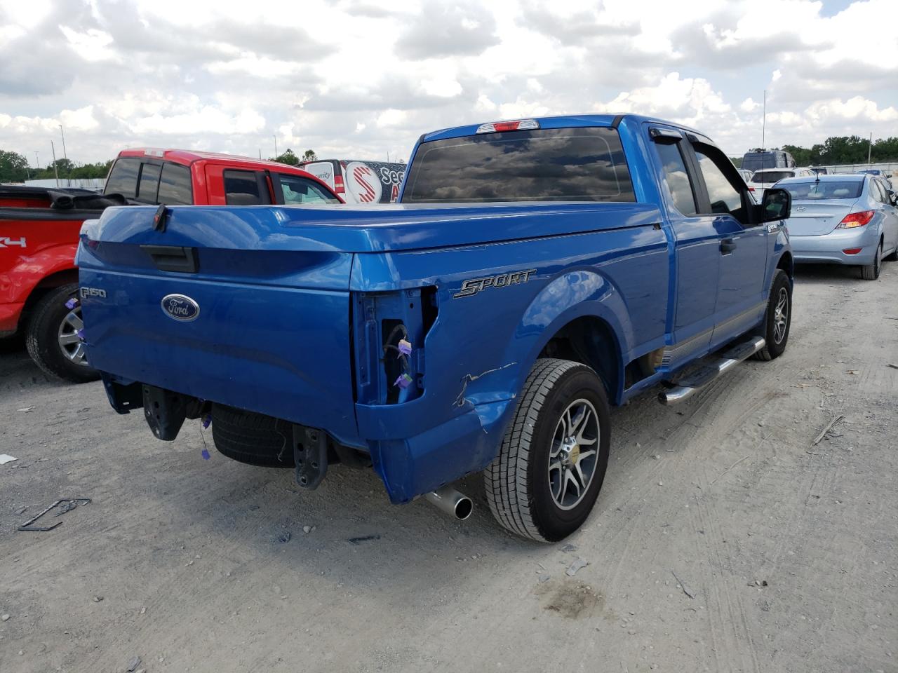 2015 FORD F-150 VIN 1FTEX1C8XFKF04478 photo 4