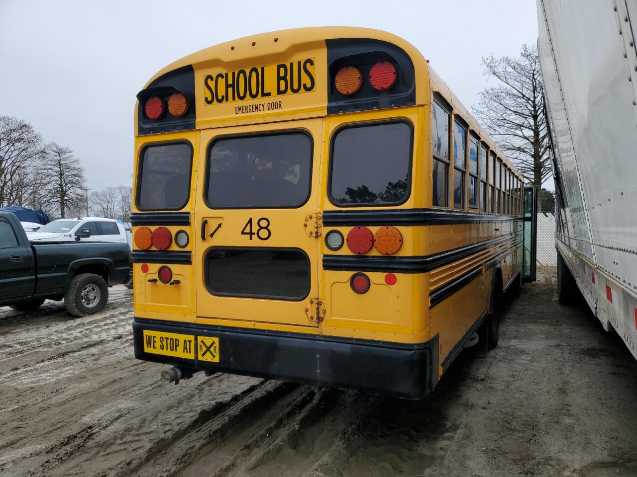 2014 BLUE School bus VIN 1BAKGCPA7EF302730 photo 4