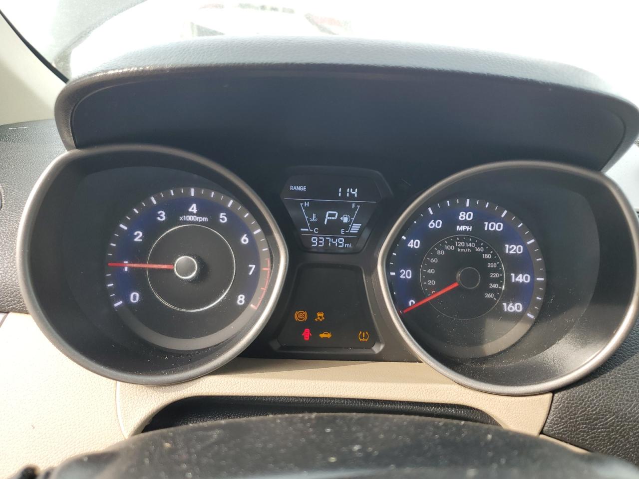 2015 HYUNDAI Elantra VIN 5NPDH4AE1FH650298 photo 9