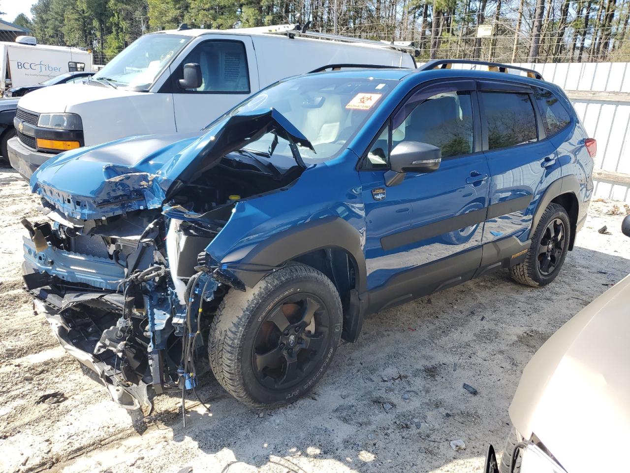 2022 SUBARU Forester VIN JF2SKAMC2NH468920 photo 1