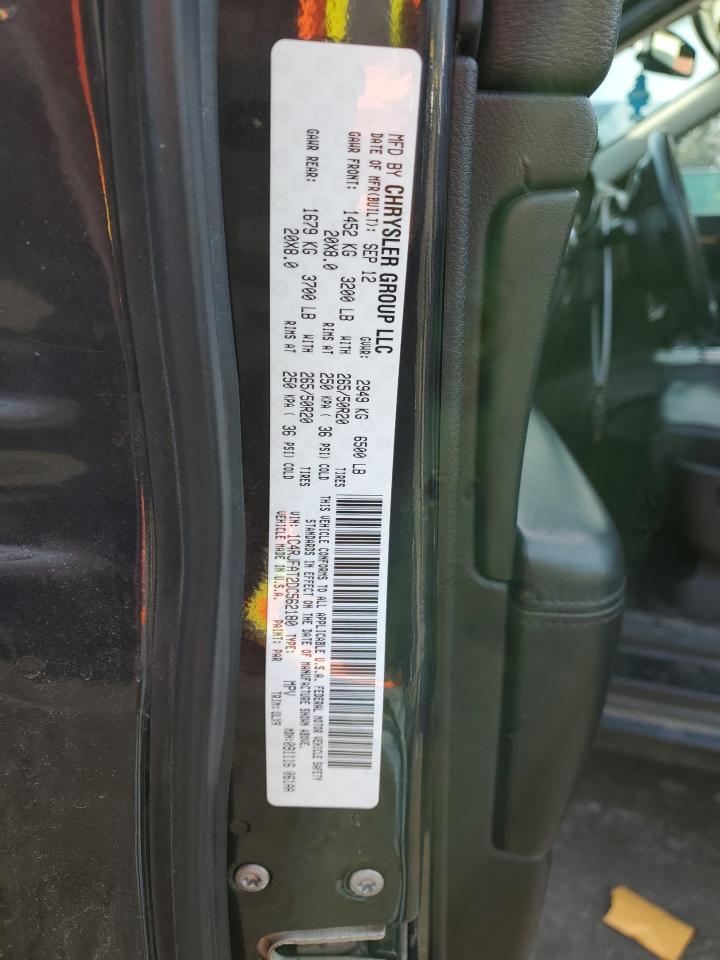 2013 Jeep Grand cher VIN 1C4RJFAT2DC562180 photo 12
