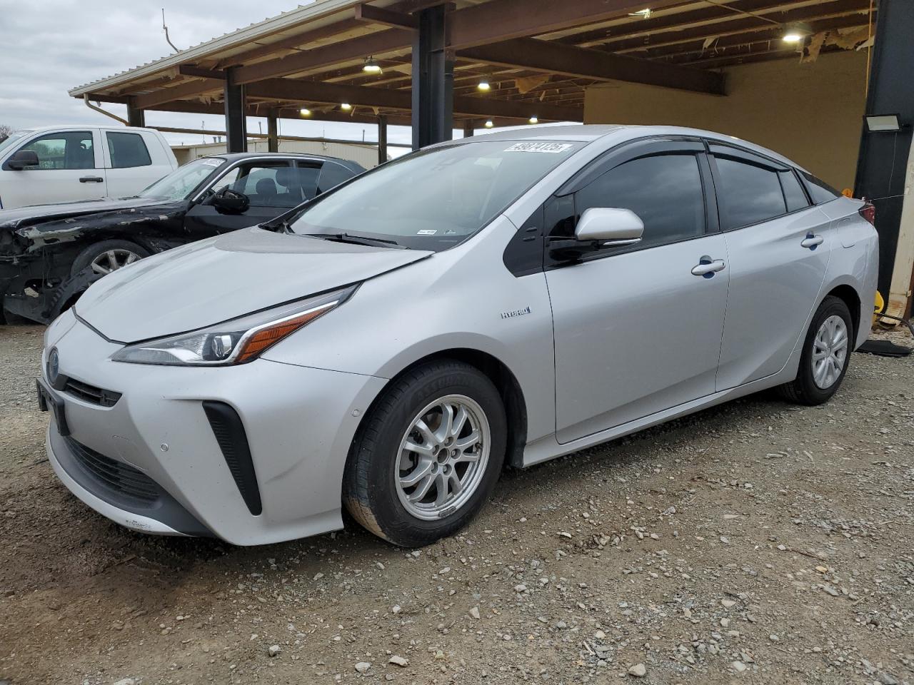 2020 Toyota Prius VIN JTDKARFU4L3110458 photo 1