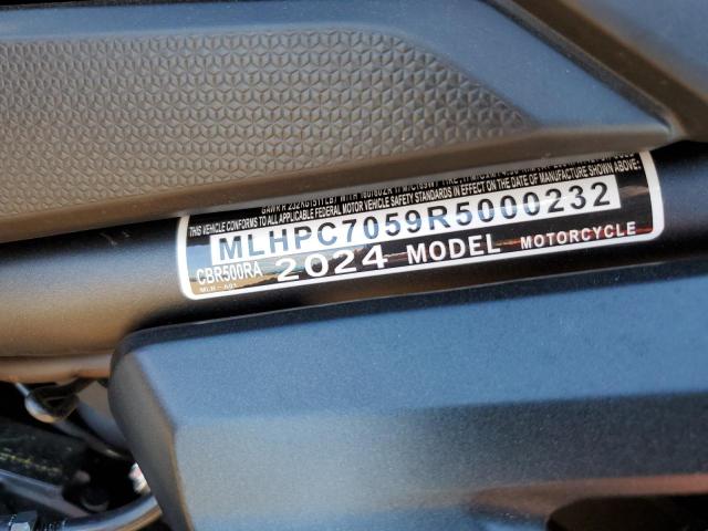 2024 Honda Cbr cycle VIN MLHPC7059R5000232 photo 9