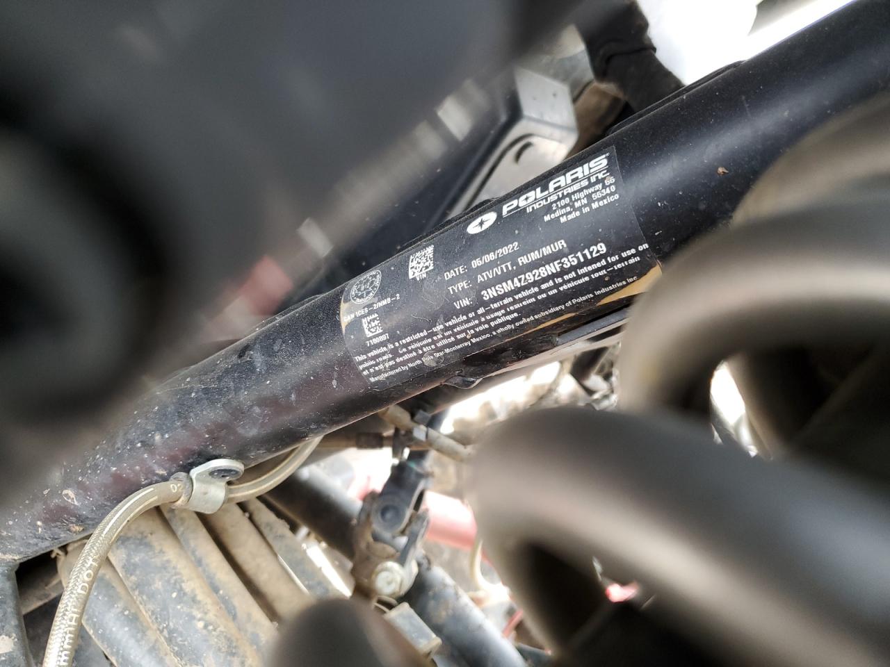 2022 Polaris Rzr pro xp VIN 3NSM4Z928NF351129 photo 10