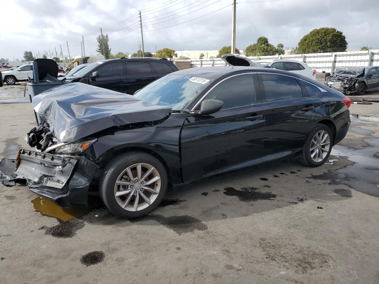 2022 Honda Accord VIN 1HGCV1F16NA043314 photo 1