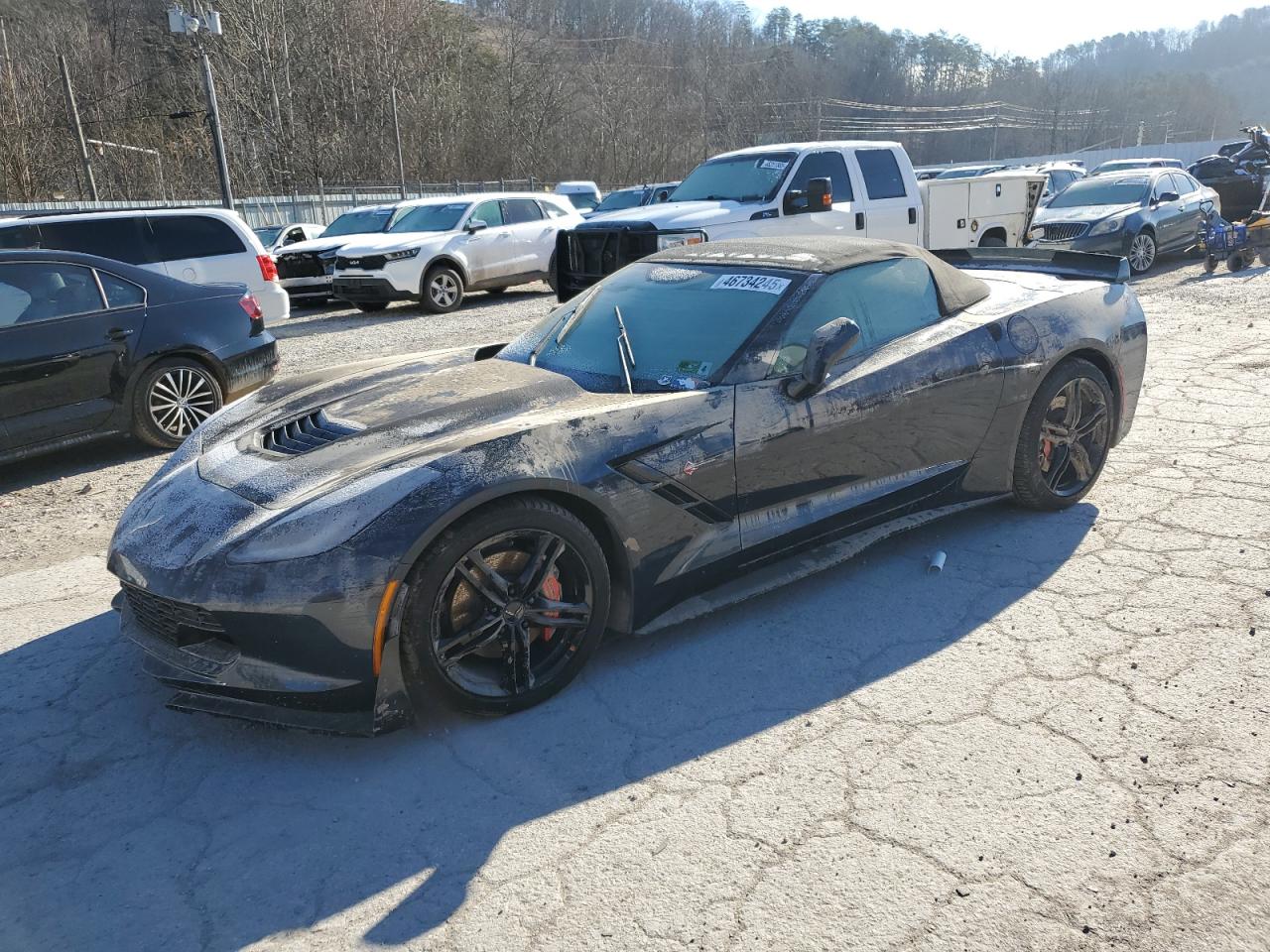 2014 CHEVROLET Corvette VIN 1G1YB3D70E5114573 photo 1