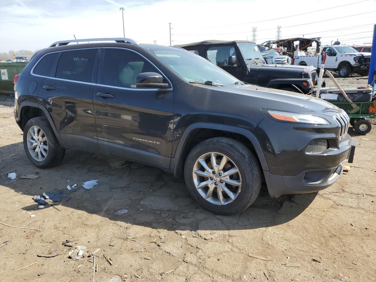 2015 JEEP Grand cher VIN 1C4PJMDB0FW552005 photo 4