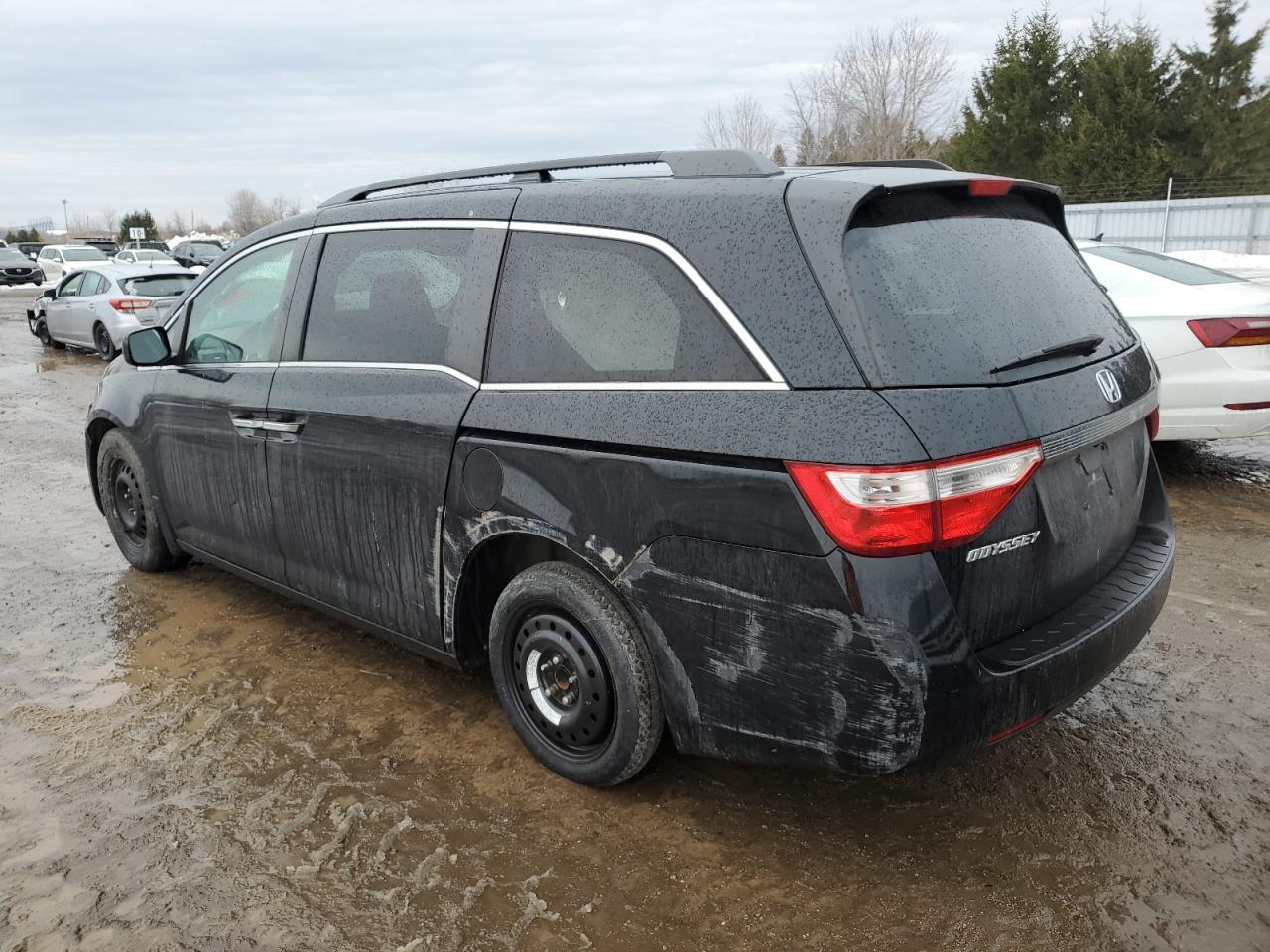 2012 HONDA Odyssey ex VIN 5FNRL5H4XCB509683 photo 2