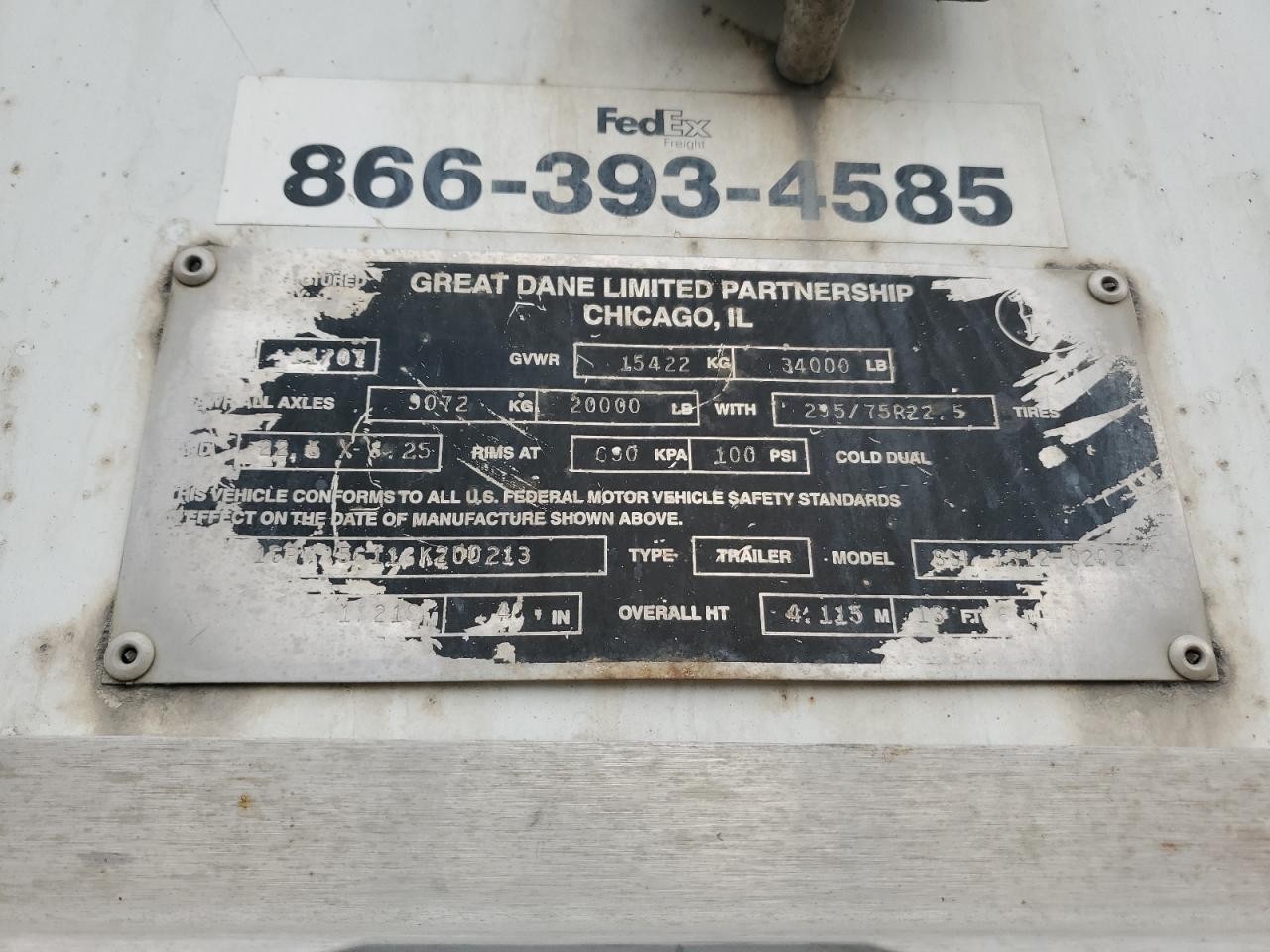 2008 GREAT All models VIN 1GRAA56118K200213 photo 10