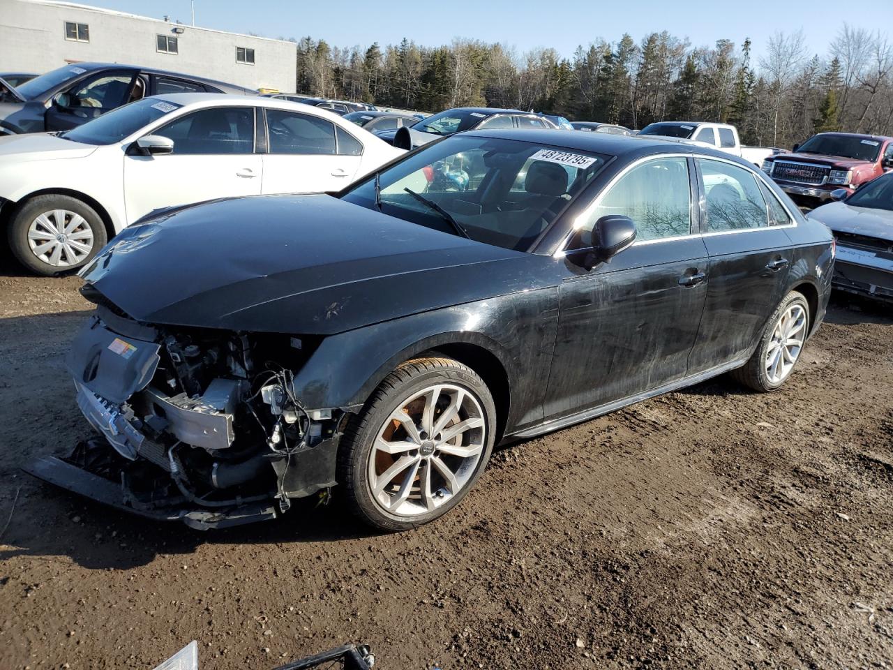 2018 Audi A4 VIN WAUBNAF44JA183552 photo 1