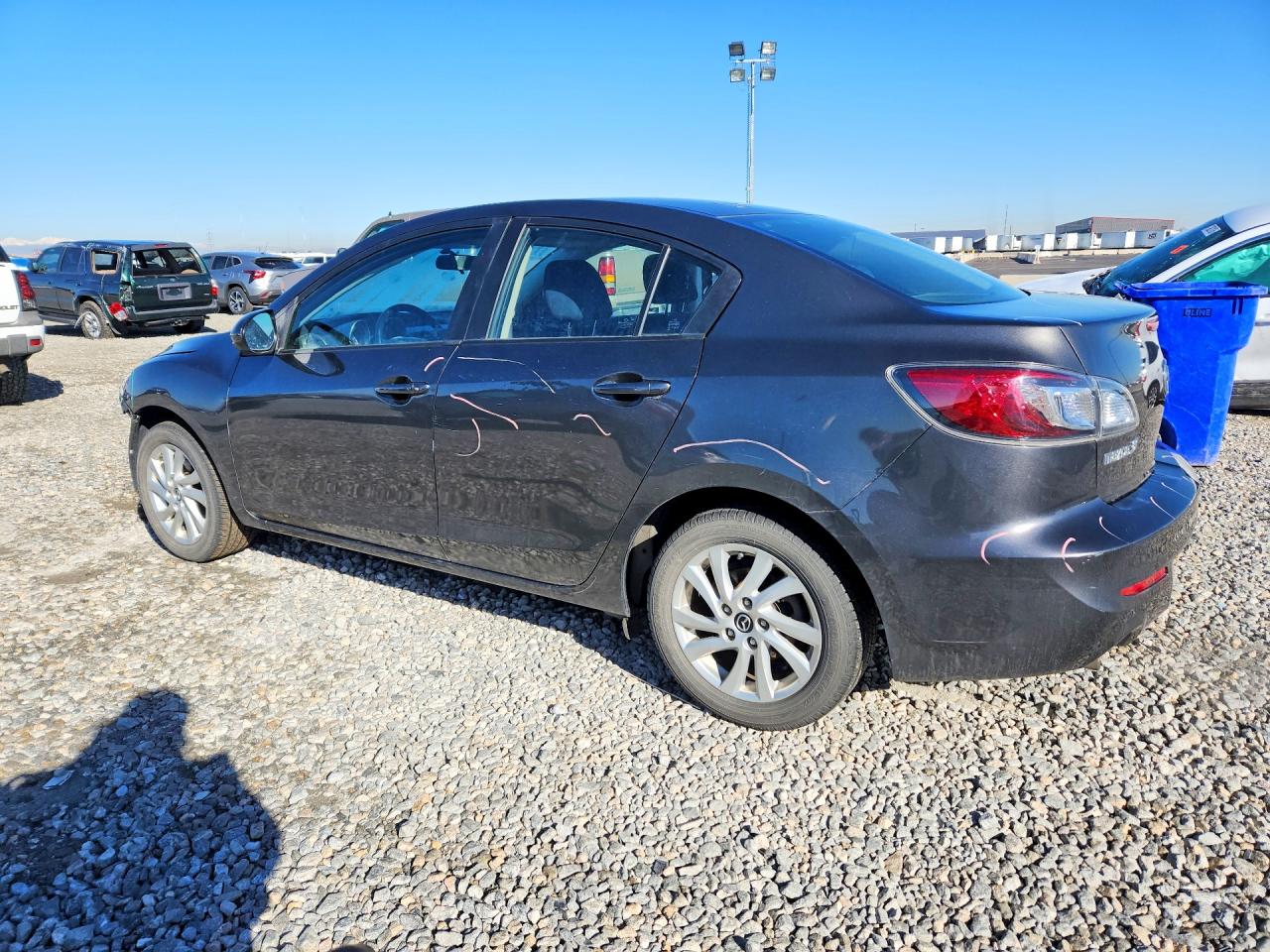 2013 Mazda 3 VIN JM1BL1V74D1825115 photo 2