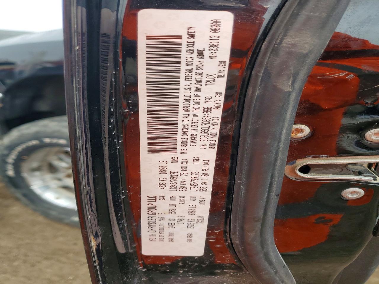 2013 Ram 2500 VIN 3C6UR5CL7DG544966 photo 12