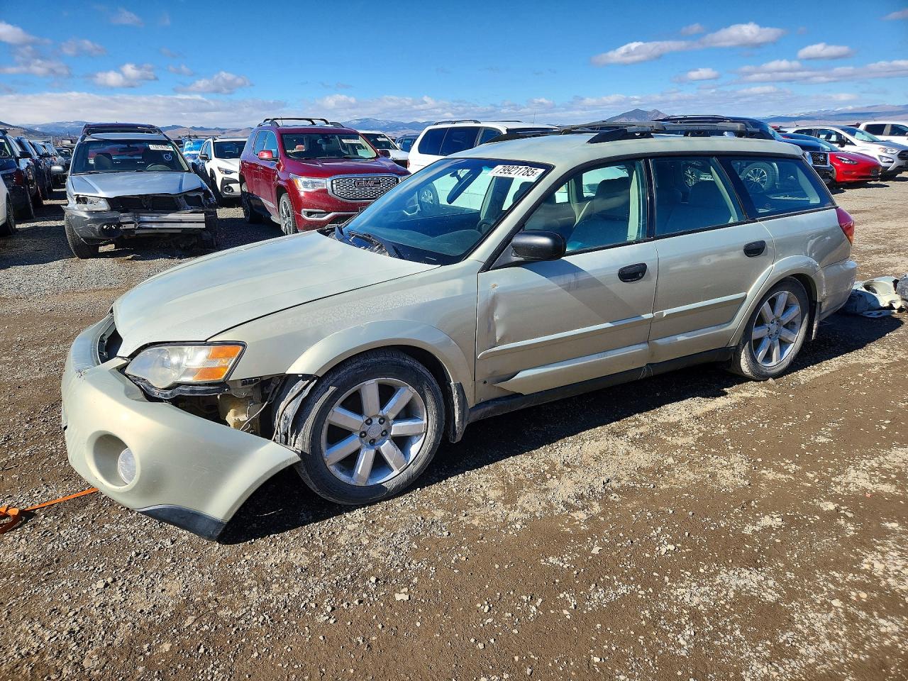 2007 Subaru Outback VIN 4S4BP61C577334036 photo 1