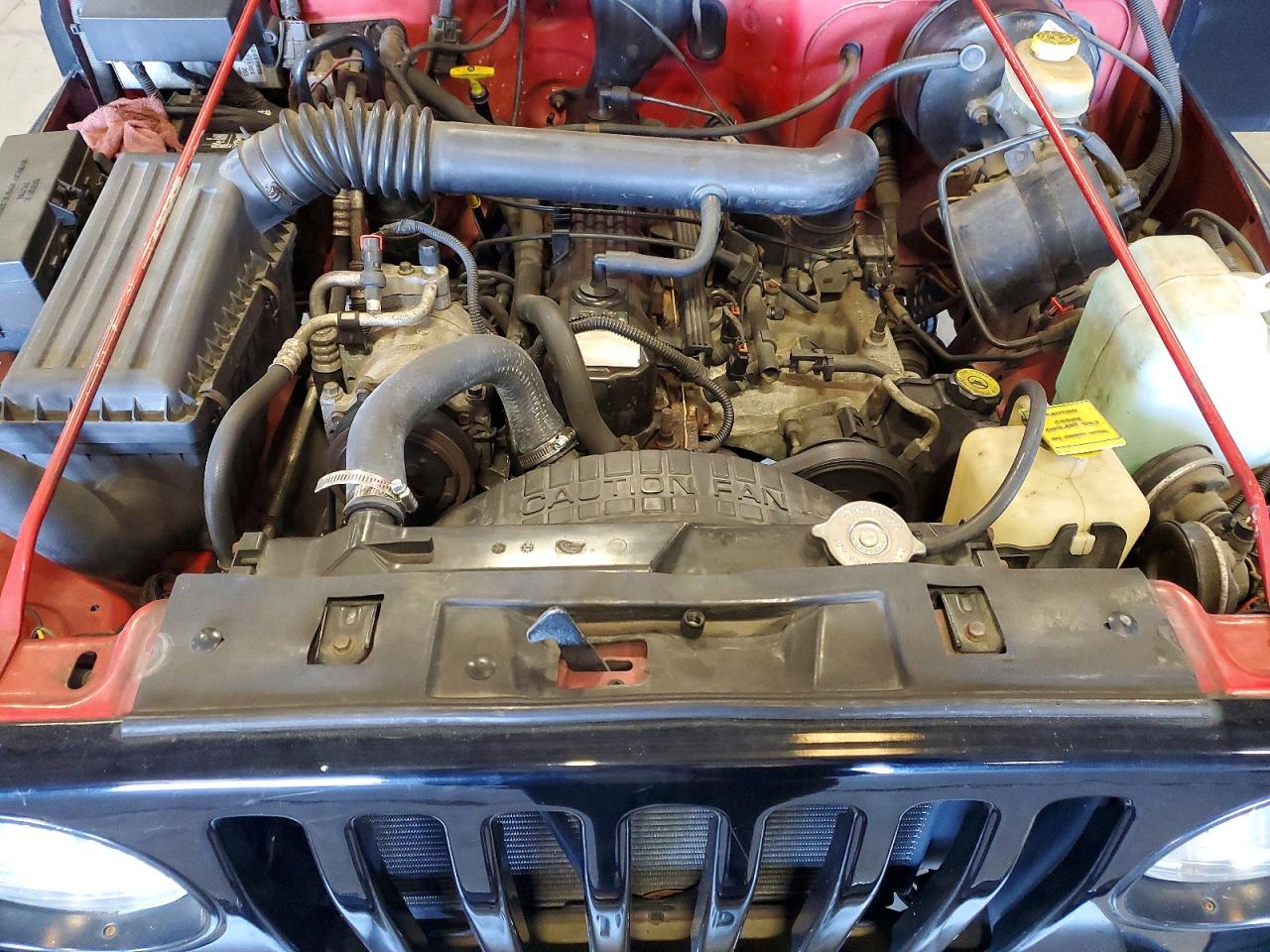 1997 Jeep Wrangler / VIN 1J4FY19S3VP431826 photo 11