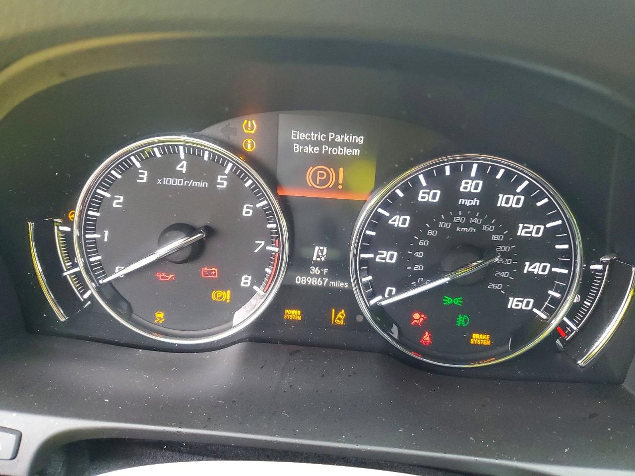 2016 Acura RLX VIN JH4KC2F9XGC000354 photo 9