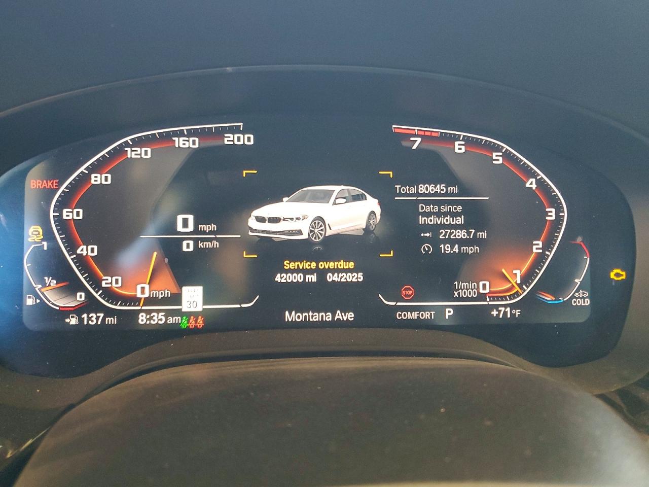2020 BMW 5 series VIN WBAJR3C03LCE66919 photo 9
