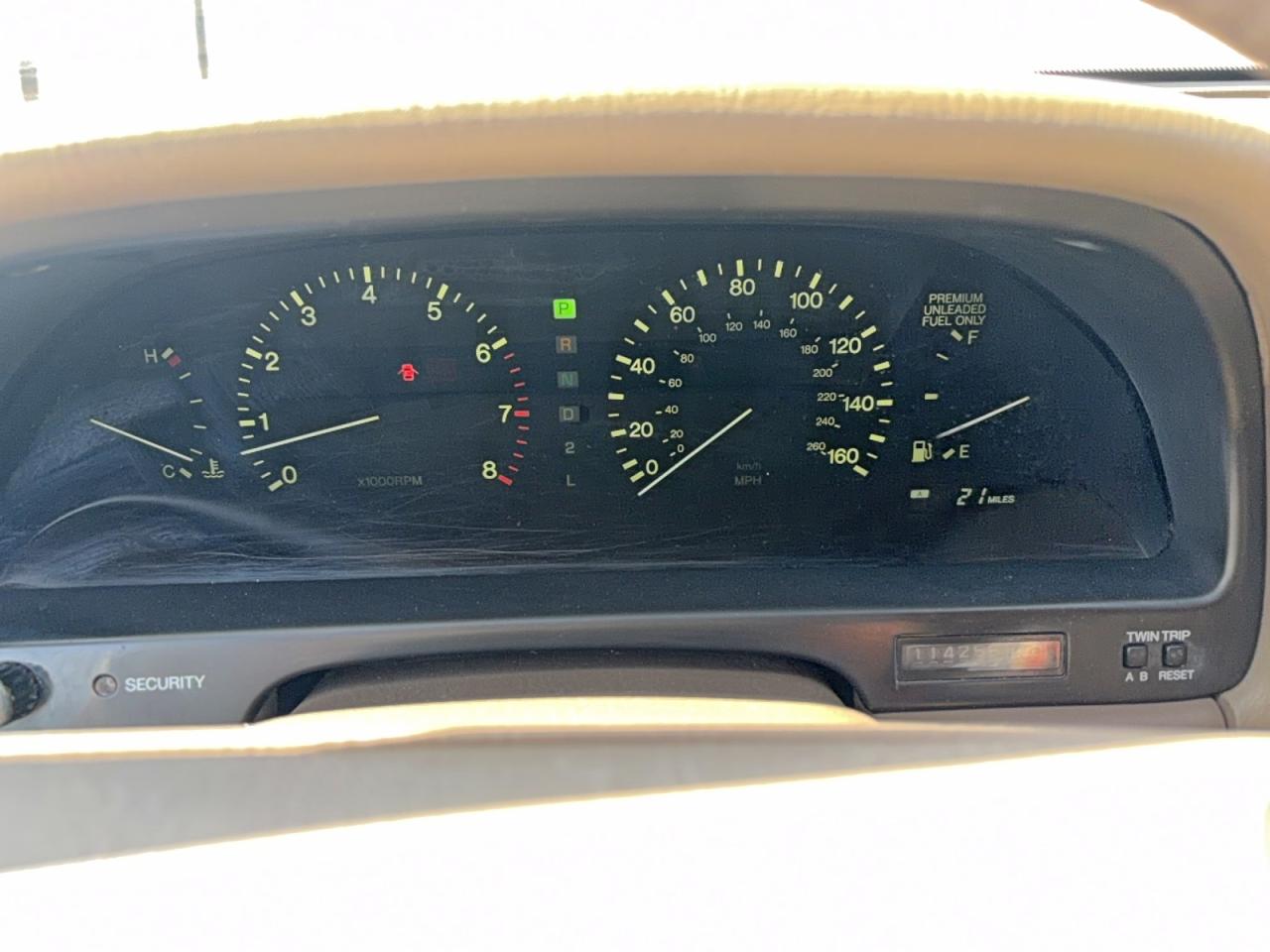 1992 Lexus Ls 400 bas VIN JT8UF11E8N0141128 photo 8