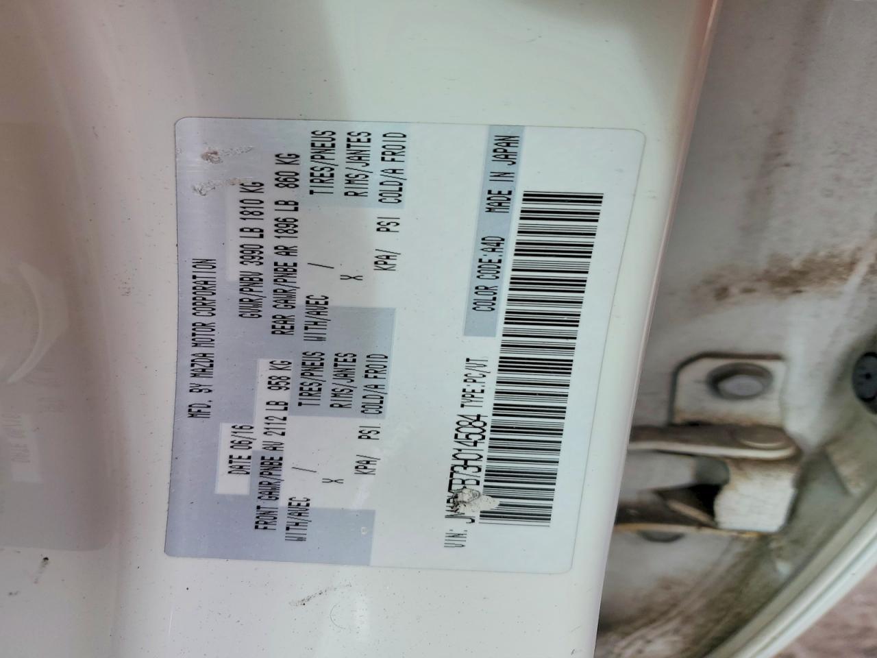 2017 Mazda Cx-3 VIN JM1DKFB73H0145084 photo 12