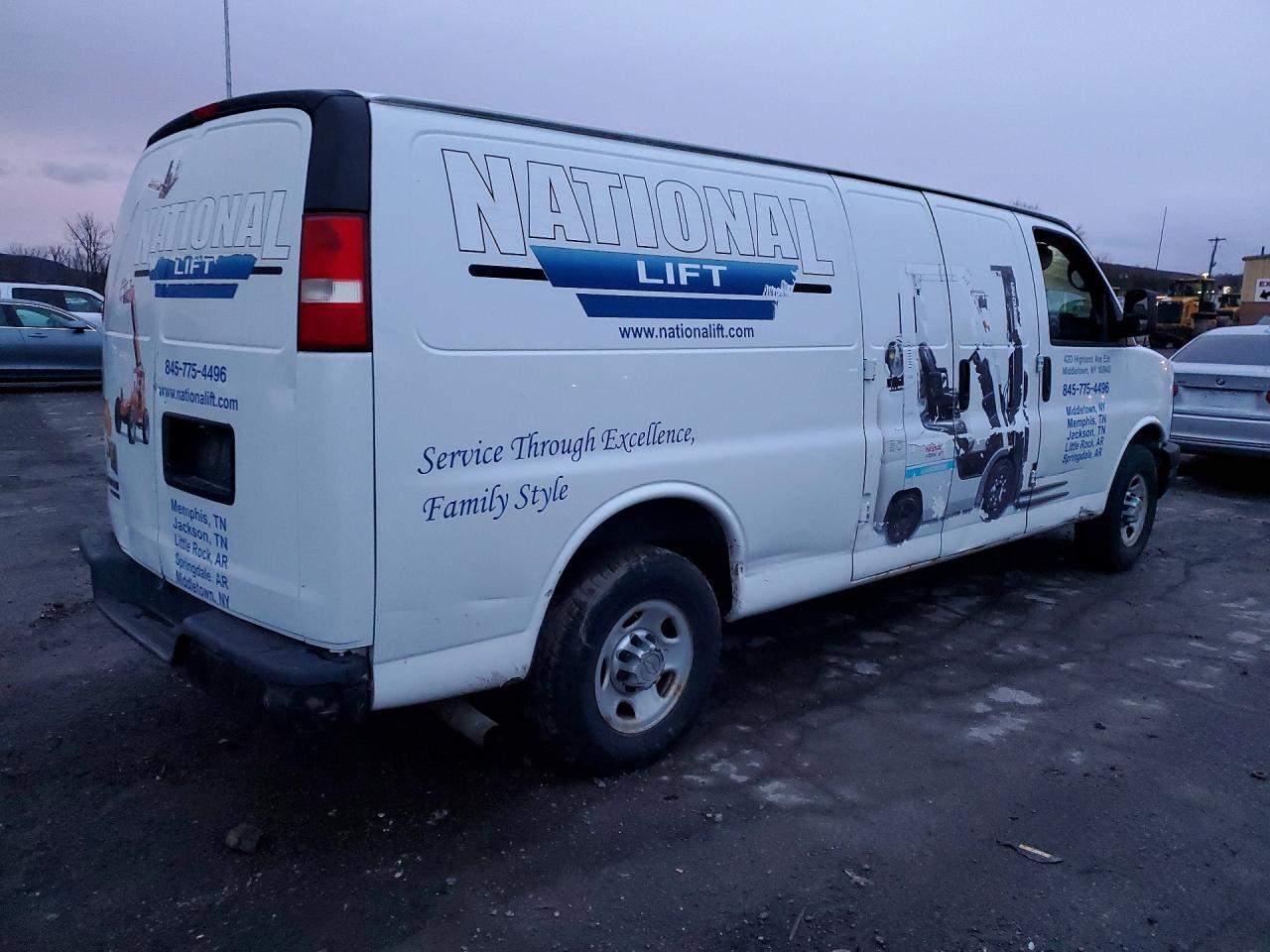 2014 CHEV Express VIN 1GCWGGCA5E1134457 photo 3