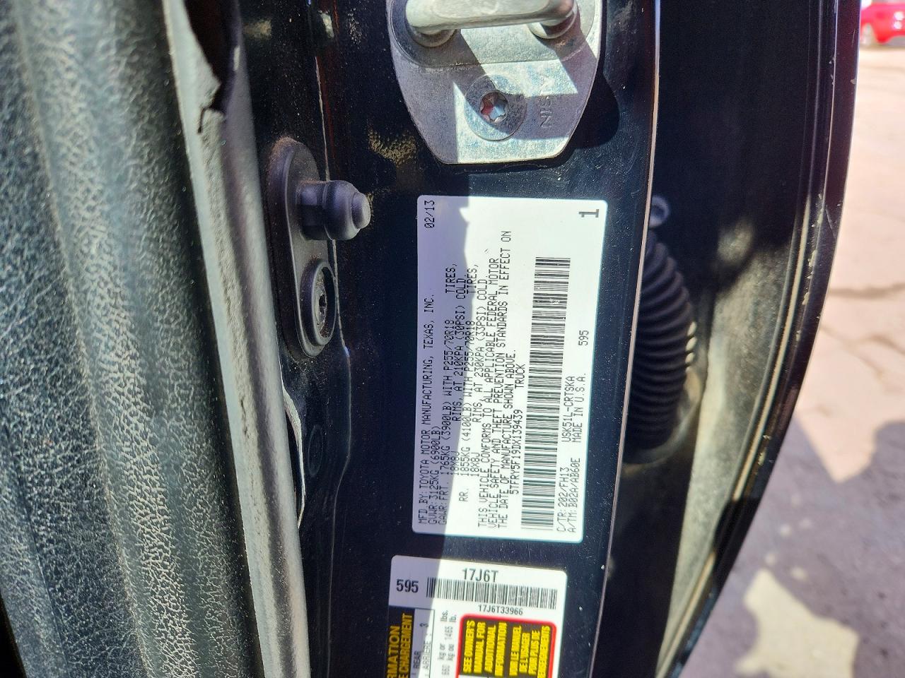 2013 Toyota Tundra gra VIN 5TFRY5F19DX139439 photo 12